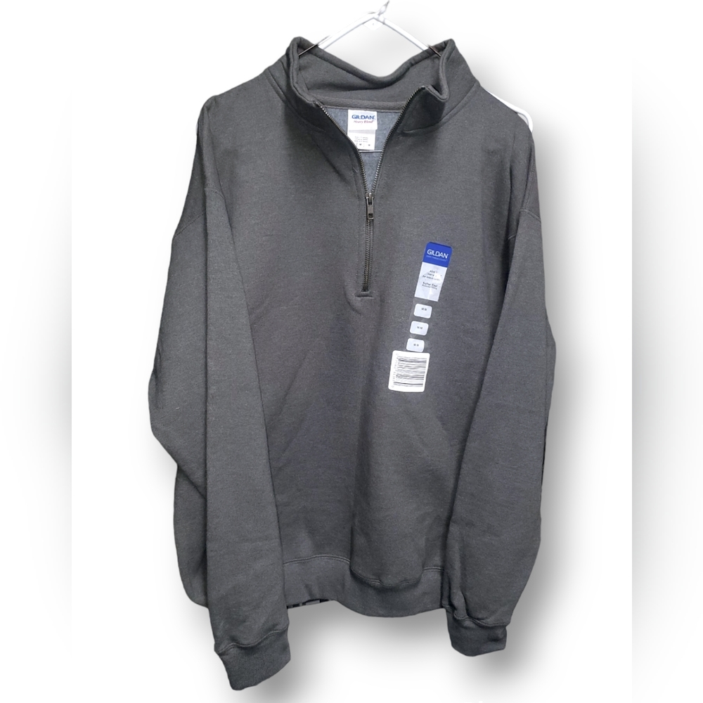 Gildan Men's hoodie grey new Medium